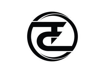 Initial monogram letter TC logo Design vector Template. TC Letter Logo Design. 