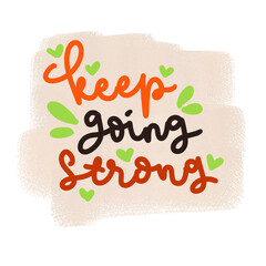 keep going strong clipart