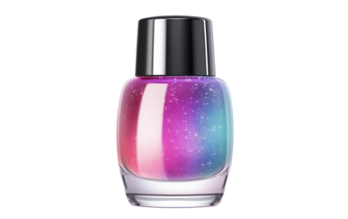 The Enchanting Aurora Borealis Lacque on a Clear Surface or PNG Transparent Background.