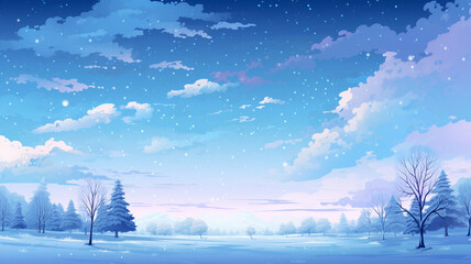 Amazing Pixel Background An Early Evening in Winter