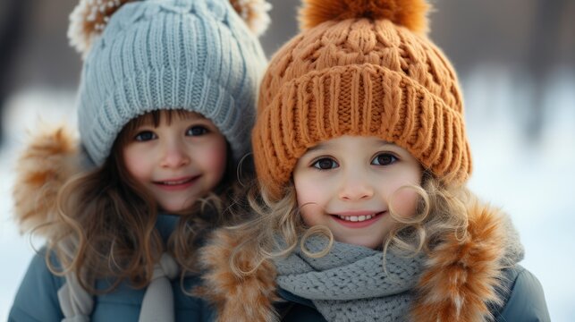 Funny Girls Natural Vitamins Winter, Desktop Wallpaper Backgrounds, Background HD For Designer