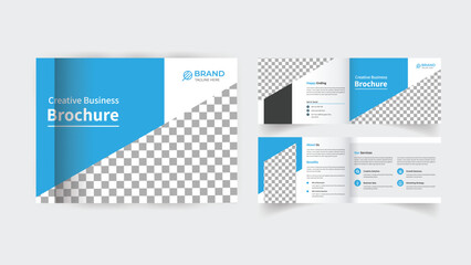 Business Landscape Brochure Template Design