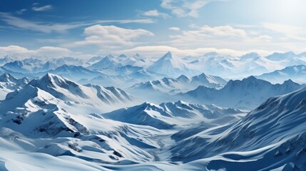 Fototapeta na wymiar Hills Mountains Winter, Desktop Wallpaper Backgrounds, Background HD For Designer