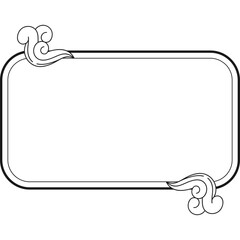 Classic Ornament Frame