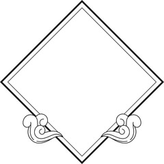 Classic Ornament Frame