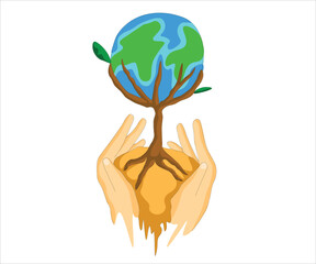 Shirt Design Poster  Save Earth