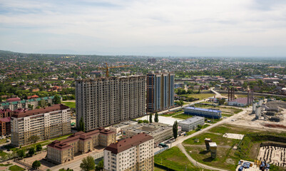 Panoramic view of Grozny