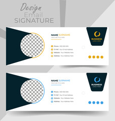 Email signature design . and facebook cover design 