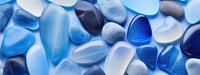 All sorts of Ocean Chalcedony Natural colors minimalist