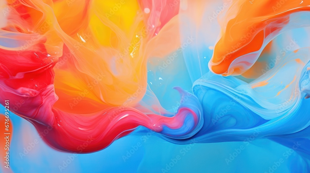 Aufkleber abstract multicolored background with luxury lines.
