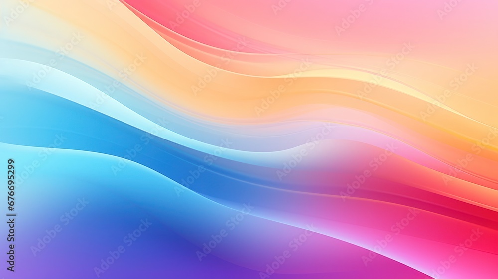 Poster abstract multicolored background with luxury lines.