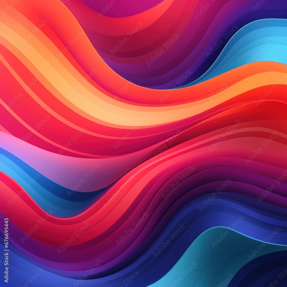 Aufkleber abstract multicolored background with luxury lines.