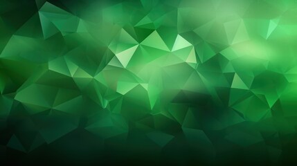 Green abstract green light abstract ,background polygon elegant background.