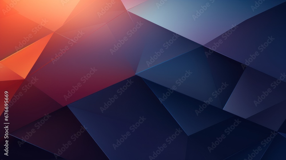 Poster minimal geometric background, dynamic shape composition.