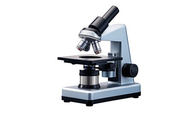 High Quality Scientific Equipment on a Clear Surface or PNG Transparent Background.