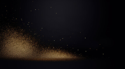 Black friday sale gold glitter sparkle background for banner, web, header, flyer, design