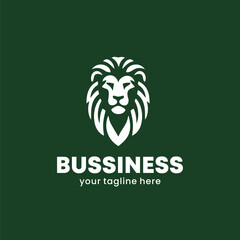 Lion logo design, tiger icon, tiger lion illustration