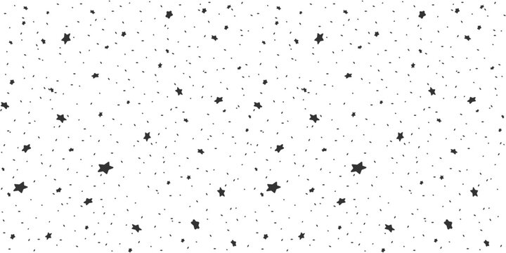 stars seamless pattern, background, wallpaper