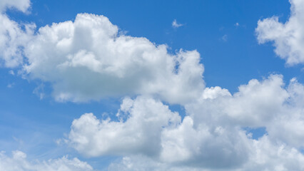 Naklejka na ściany i meble blue sky and clouds background