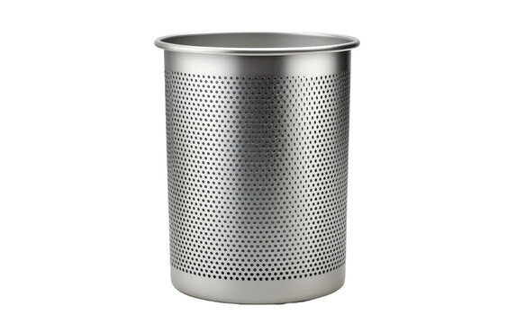 A Realistic View of the Stylish Kitchen Trash Can on a Clear Surface or PNG Transparent Background.
