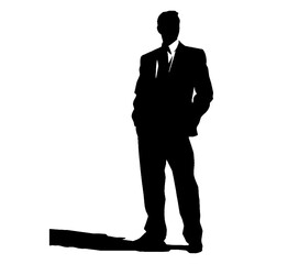 business people silhouettes