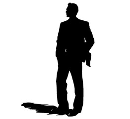 business people silhouettes