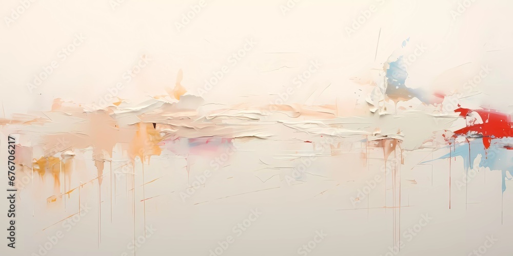 Wall mural An abstract textured acrylic painting art background. Interior decoration, wallpaper pattern