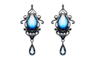 Digital Realism in Moonstone Jewelry on a Clear Surface or PNG Transparent Background.