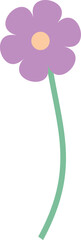 Cute Deisgn Flower Illustration