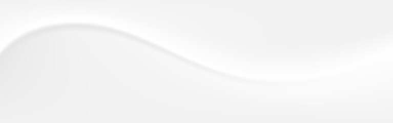 White light background texture, gray background for web design. Beautiful waves in a modern trend for the cover.