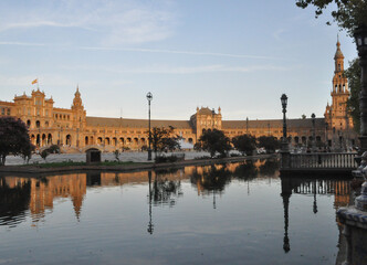 Plaza de Espana in Sevilla