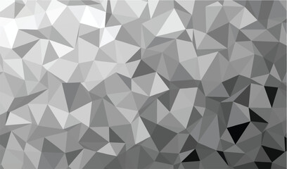 Gray polygon abstract background