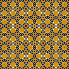 pattern with sunflowers