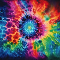 Tie dye colorful vibrant background