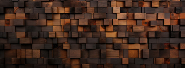 Rustic Wood Panel Background with Smoke Effect