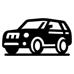 Car Logo concept vector silhouette illustration, Car Vector illustration, Sport car vector silhouette