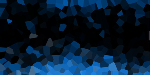 Quartz dark Navy blue Broken Stained Glass Background. Voronoi diagram background. Seamless pattern shapes vector Vintage Quartz surface white for bathroom or kitchen	
