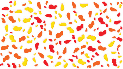 organic shape abstarct pattern background