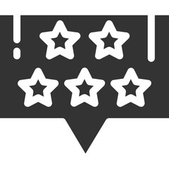 Five Star Rating Icon