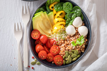 Delicious salad as the most popular salad.