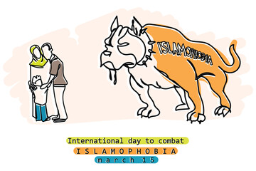 international day to combat islamophobia observed annually on 15th of march.
