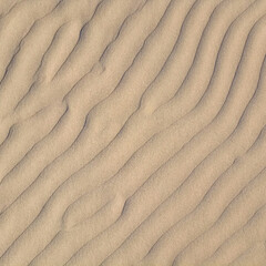 Simple and empty sand bottom