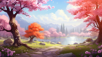 Obraz na płótnie Canvas Perfect Spring Background