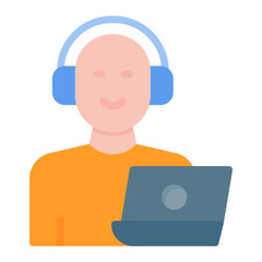 Listening Music Icon