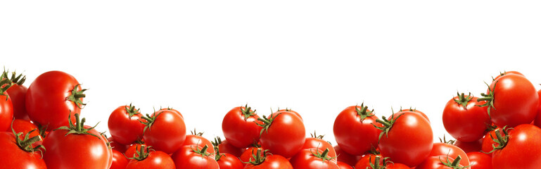 Frame tomato isolated