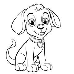Fototapeta premium A Dog Playing With Holiday Bells Holiday Bells, Coloring Pages Png