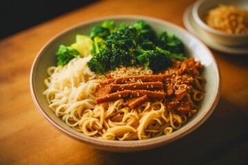 Noudles soup spaghetti ramen