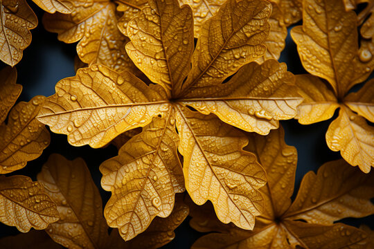 Beautiful leaf coka pattern texture background. 