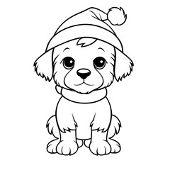 A Pup In A Christmas Onesie Onesie Festive, Coloring Pages Png