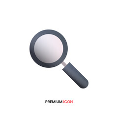 Seacrh icon, magnify symbol Modern, simple flat vector illustration